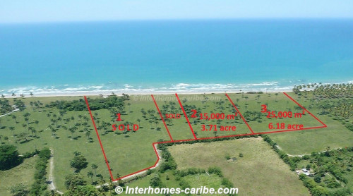 thumbnail for LAS CAÑAS: LAND OF 15,000 M² / 3.71 ACRE WITH DIRECT SEA FRONT, OWNER FINANCING
