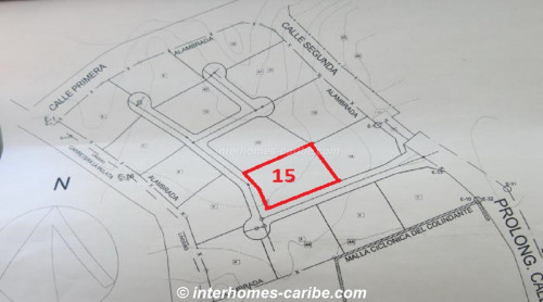 photos for Sosua: Lot of 645.27 m² (6,945 ft²) in a new private gated community with no HOA costs