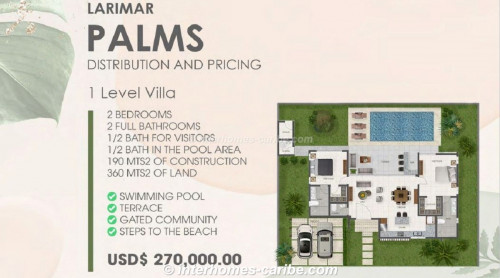 photos for SOSUA-CABARETE: 2-BED VILLAS LARIMAR IS AN AMAZING PROJECT JUST A FEW MINUTES FROM THE BEACH