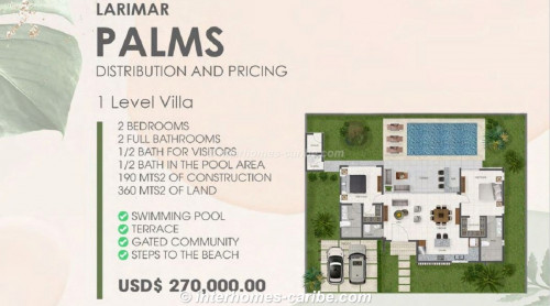 photos for SOSUA-CABARETE: 3-BED VILLAS LARIMAR IS AN AMAZING PROJECT JUST A FEW MINUTES FROM THE BEACH