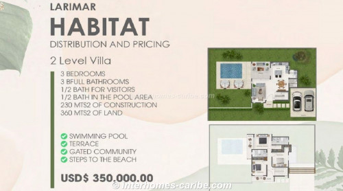 photos for SOSUA-CABARETE: 3-BED VILLAS LARIMAR IS AN AMAZING PROJECT JUST A FEW MINUTES FROM THE BEACH