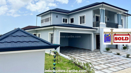 thumbnail for S O L D - PUERTO PLATA: NEWLY BUILT - TOP 4-BEDROOM VILLA IN A BEST LOCATION WITH SEA VIEWS