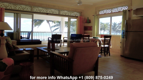 photos for CABARETE: FIRST-LINE ON THE BEACH, EXCLUSIVE 2-BEDROOM APARTMENT