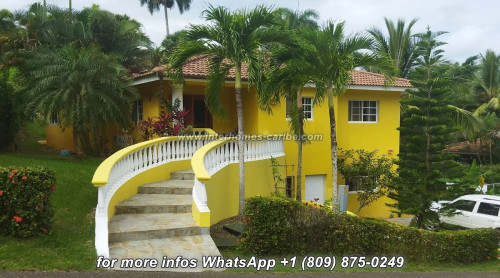 thumbnail for SOSUA: COMFORTABLY FURNISHED VILLA WITH 1 MAIN AND 1 GUEST APARTMENT, CLOSE TO THE BEACH