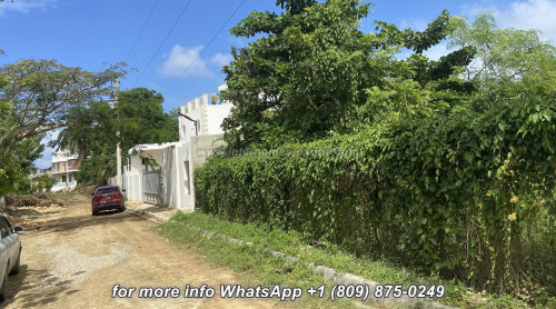photos for SOSUA: BUILDING LOT OF 1,089 M² IN A CENTRAL LOCATION