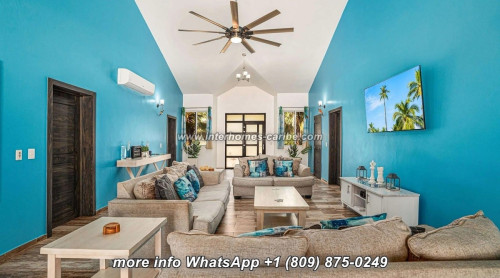 photos for SOSUA: MOVE-IN 4-BEDROOM VILLA WITH LARGE COVERED TERRACE AND POOL